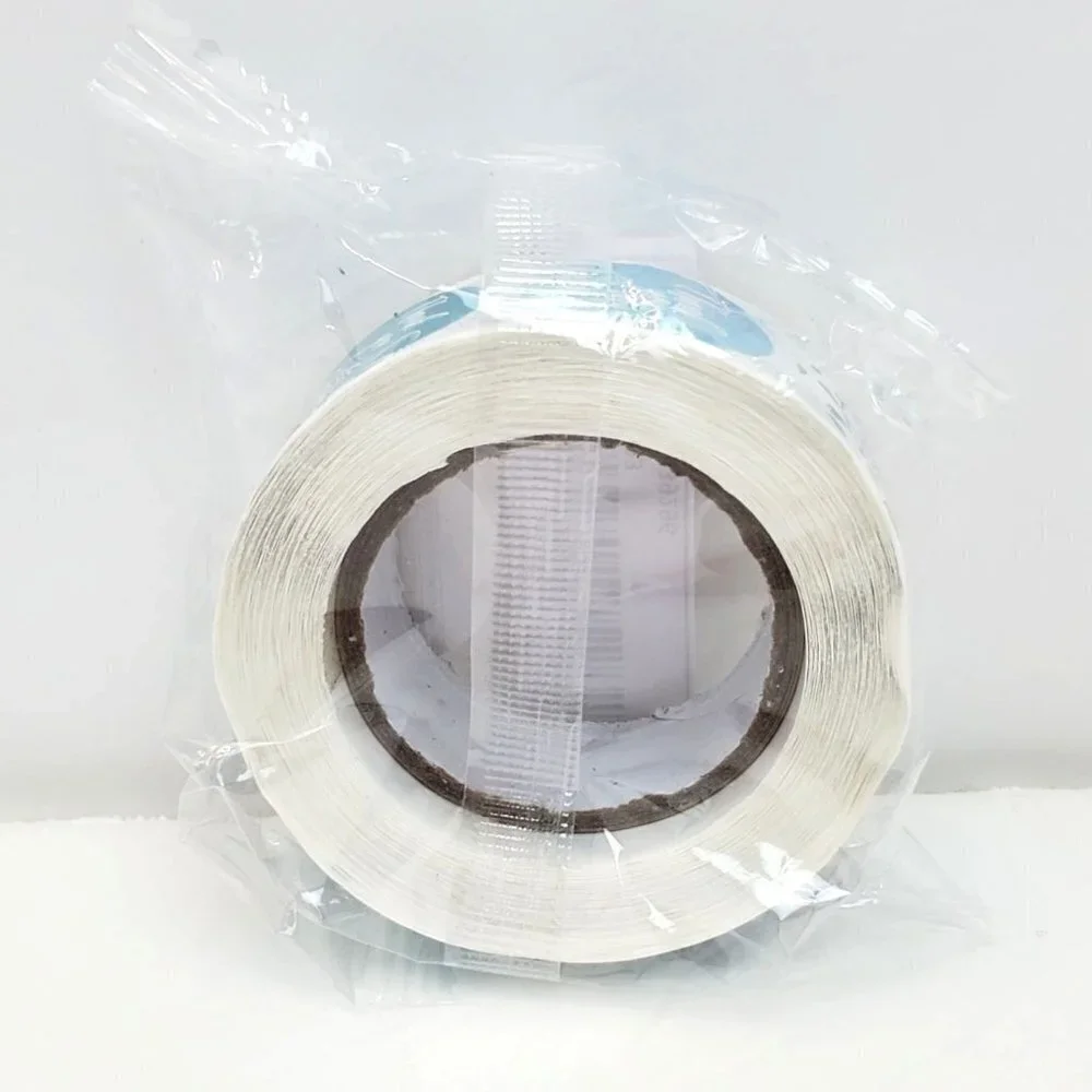 1000 Thank You Blue Sticker Labels 8 Designs Roll Round 1 inch 500x2